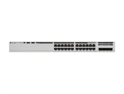 Cisco Catalyst 9200L - Network Advantage - switch - L3 - 24 x 10/100/1000 + 4 x 10 Gigabit SFP+ (uplink) - rack-mountable