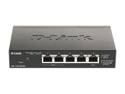 D-Link DGS 1100-05PDV2 - switch - 5 ports - smart