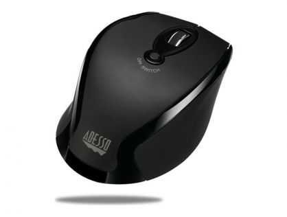 WIRELESS ERGONOMIC OPTICAL MOUSE (BLACK) IMOUSE M20B