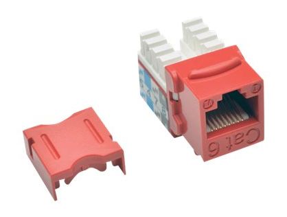Eaton Tripp Lite Series Cat6/Cat5e 110 Punch Down Keystone Jack - modular insert - TAA Compliant