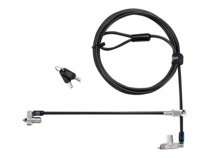 Kensington Slim N17 2.0 - security cable lock - like keyed for wedge-shaped slots