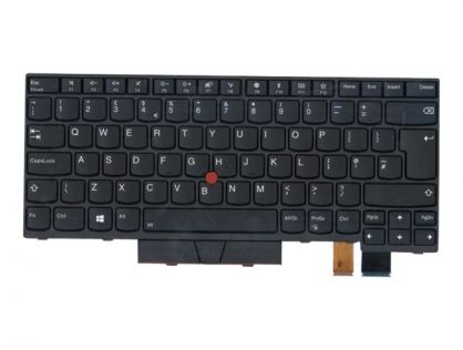 Chicony - notebook replacement keyboard - with ClickPad, Trackpoint - UK Input Device