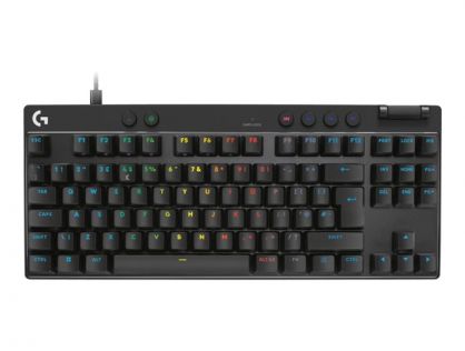 Logitech G PRO X RAPID - keyboard - gaming TKL - QWERTY - UK - black Input Device