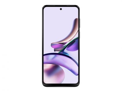 Motorola Moto G13 - 4G smartphone - dual-SIM - RAM 4 GB / Internal Memory 128 GB - microSD slot - LCD display - 6.5" - 1600 x 720 pixels (90 Hz) - 3x rear cameras 50 MP, 2 MP, 2 MP - front camera 8 MP - matte charcoal