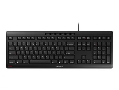CHERRY STREAM KEYBOARD - keyboard - QWERTY - English - black Input Device