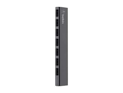 Belkin USB 7-Port Powered Desktop Hub - hub - 7 ports