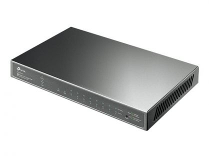 TP-Link JetStream TL-SG2210P V5 - Switch - smart - 8 x 10/100/1000 + 2 x SFP - desktop - PoE (61 W)
