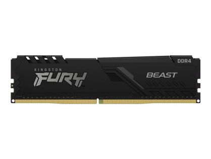 Kingston FURY Beast - DDR4 - module - 16 GB - DIMM 288-pin - 2666 MHz / PC4-21300 - unbuffered