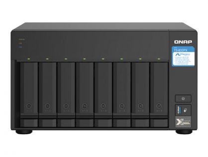 QNAP TS-832PX - NAS server - 64 TB
