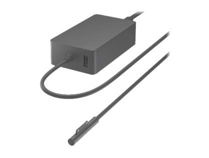 Microsoft - Power adapter - 127 Watt - United Kingdom, Ireland - black - commercial - for Surface Book 3, Go 2, Go 3, Laptop 3, Laptop 4, Pro 7, Pro 7+, Pro 8, Pro 9