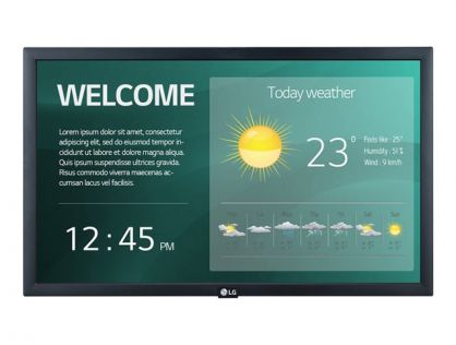 LG 22SM3G 22" Class (21.5" viewable) with Integrated Pro:Idiom LED-backlit LCD display - Full HD - for digital signage