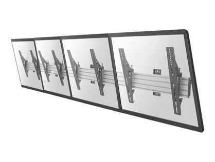 Neomounts NMPRO-WMB4 bracket - for 4 LCD displays - black