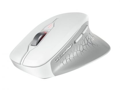 CHERRY STREAM MOUSE COMFORT - mouse - 2.4 GHz - white/grey