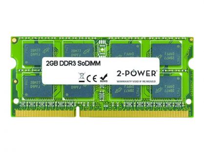 2-Power - DDR3L - module - 2 GB - SO-DIMM 204-pin - 1600 MHz / PC3L-12800 - unbuffered