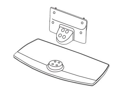 LG AM-ST19CA stand - pole type design - for LCD TV