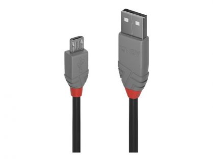 0.5M USB 2.0 TYPE A TO MICRO-B CABLE ANTHRA LINE