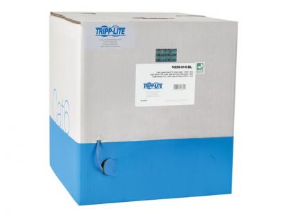 Eaton Tripp Lite Series Cat6 Gigabit Bulk UTP Stranded 24 AWG CMR PVC Cable, Blue, 1000 ft. (304.8 m) TAA - bulk cable - TAA Compliant - 304.8 m - blue