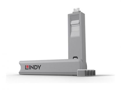 USB TYPE C PORT BLOCKER KEY-PACK OF 4 BLOCKERS WHITE