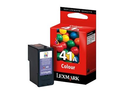 Lexmark Cartridge No. 41A - colour (cyan, magenta, yellow) - original - ink cartridge