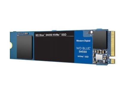 WD Blue SN550 NVMe SSD WDBA3V0010BNC - SSD - 1 TB - internal - M.2 2280 - PCIe 3.0 x4 (NVMe)