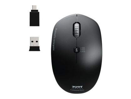 PORT Connect Professional - mouse - Bluetooth, 2.4 GHz