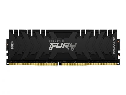 Kingston FURY Renegade - DDR4 - kit - 64 GB: 4 x 16 GB - DIMM 288-pin - 3600 MHz / PC4-28800 - CL16 - 1.35 V - unbuffered - non-ECC - black