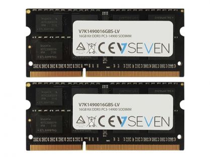 V7 - DDR3 - kit - 16 GB: 2 x 8 GB - SO-DIMM 204-pin - 1866 MHz / PC3-14900 - unbuffered