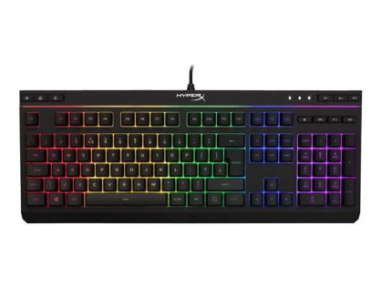 HyperX Alloy Core RGB - Keyboard - backlit - USB 2.0 - QWERTY - UK - black - for OMEN 40L by HP, EliteBook 83X G9, 84X G8, 84X G9, 86X G9, EliteBook x360, ENVY Laptop 17