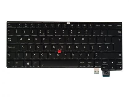 Darfon - notebook replacement keyboard - with Trackpoint - QWERTY - UK