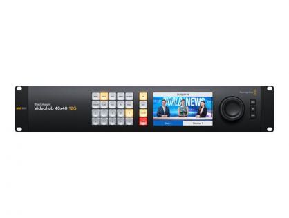 Blackmagic Videohub 40x40 12G video router