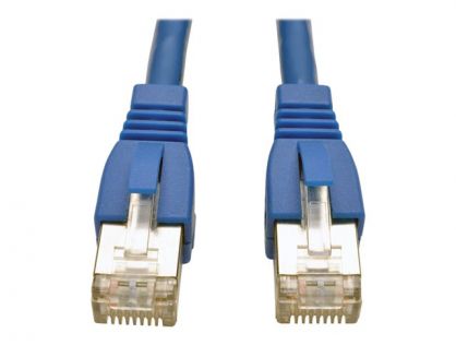 Eaton Tripp Lite Series Cat6a 10G Snagless Shielded STP Ethernet Cable (RJ45 M/M), PoE, Blue, 5 ft. (1.52 m) - patch cable - 1.52 m - blue