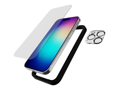 Tech21 Impact Glass - screen protector for mobile phone - with camera protector