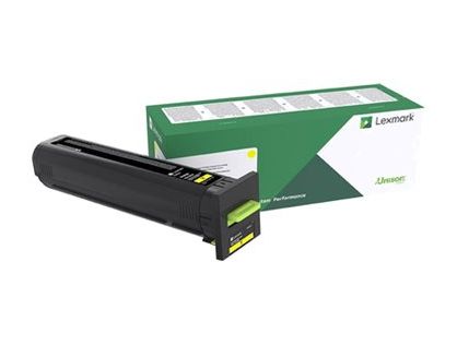 Lexmark - Extra High Yield - yellow - original - toner cartridge - LCCP, LRP