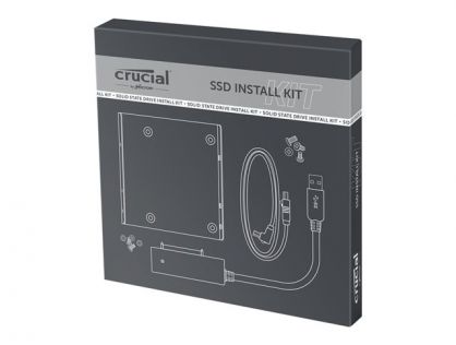 Crucial SSD Install Kit - Storage bay adapter - 3.5" to 2.5"