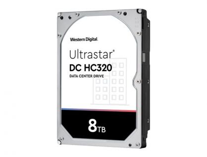 WD Ultrastar DC HC320 HUS728T8TL5204 - Hard drive - 8 TB - internal - 3.5" - SAS 12Gb/s - 7200 rpm - buffer: 256 MB