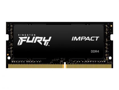 Kingston FURY Impact - DDR4 - module - 16 GB - SO-DIMM 260-pin - 2933 MHz / PC4-23466 - unbuffered