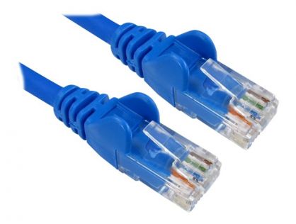 Cables Direct Economy patch cable - 3 m - blue