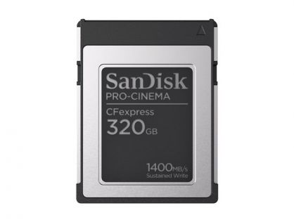 SanDisk PRO-CINEMA - Flash memory card - 320 GB - CFexpress Type B