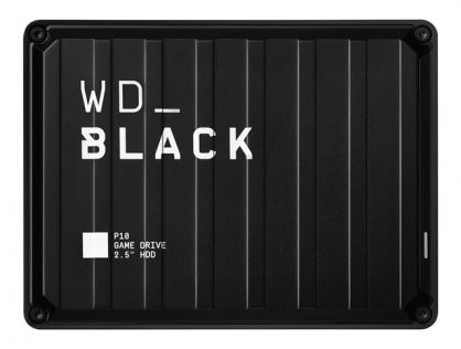 WD_BLACK P10 Game Drive WDBA3A0050BBK - Hard drive - 5 TB - external (portable) - USB 3.2 Gen 1 - black