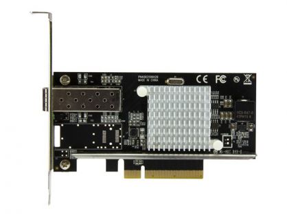 StarTech.com 10G Network Card - MM/SM - 1x Single 10G SPF+ slot - Intel 82599 Chip - Gigabit Ethernet Card - Intel NIC Card (PEX10000SFPI) - network adapter - PCIe 2.0 x8