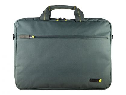 techair - Notebook carrying shoulder bag - 17.3" - grey
