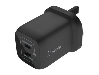 Belkin BoostCharge Pro power adapter - PPS and GaN technology - 24 pin USB-C - 65 Watt