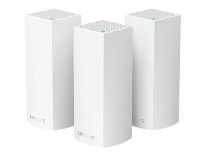 Linksys VELOP Whole Home Mesh Wi-Fi System WHW0303 - Wi-Fi system - Bluetooth, Wi-Fi 5 - desktop