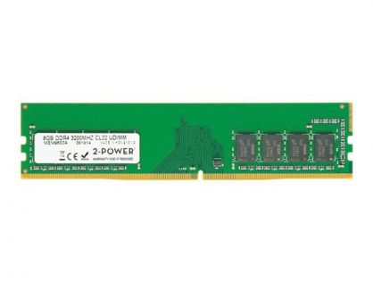 2-Power - DDR4 - module - 8 GB - DIMM 288-pin - 3200 MHz / PC4-25600
