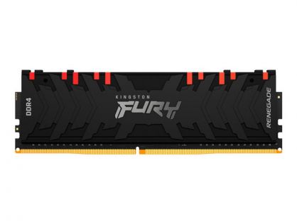 Kingston FURY Renegade RGB - DDR4 - module - 16 GB - DIMM 288-pin - 3200 MHz / PC4-25600 - unbuffered