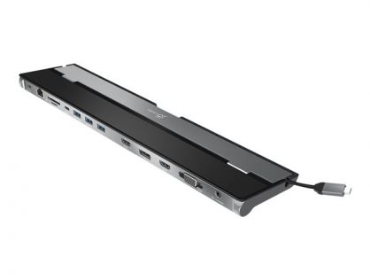 j5create JCD543P - docking station - USB-C - VGA, 2 x HDMI, DP - GigE