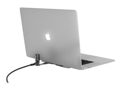 Compulocks Blade Universal Lock Slot Adapter with Combination lock - System security kit - silver