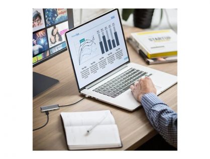 j5create - docking station - USB4 / Thunderbolt 4 - HDMI - 1GbE