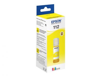 Epson Ink Cartridges, 112, 112 4 colour ink bottles, Ink Bottle, 1 x 70.0 ml Yellow
