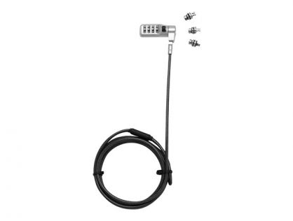 DICOTA Security Combination Lock Exchangeable T/N/W Head - security cable lock